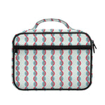 Red And Blue DNA Pattern Print Briefcase Bible Bag