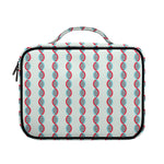 Red And Blue DNA Pattern Print Briefcase Bible Bag