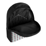 Red And Blue DNA Pattern Print Casual Backpack