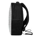 Red And Blue DNA Pattern Print Casual Backpack