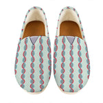 Red And Blue DNA Pattern Print Casual Shoes