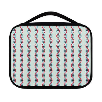 Red And Blue DNA Pattern Print Classic Bible Case
