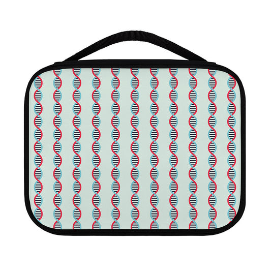 Red And Blue DNA Pattern Print Classic Bible Case