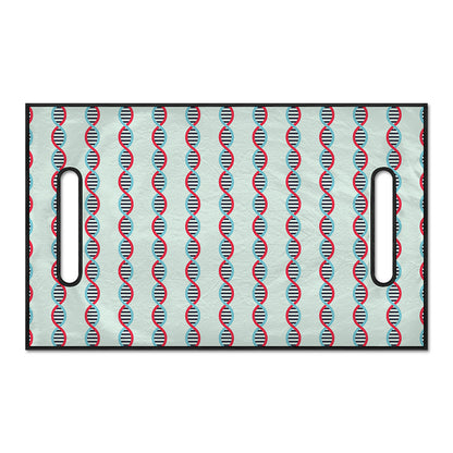 Red And Blue DNA Pattern Print Golf Cart Seat Cover