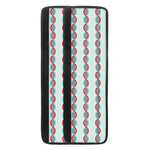 Red And Blue DNA Pattern Print Refrigerator Handle Covers