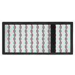 Red And Blue DNA Pattern Print Trifold Wallet