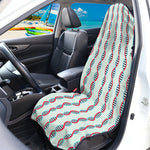 Red And Blue DNA Pattern Print Waterproof Car Seat Cover
