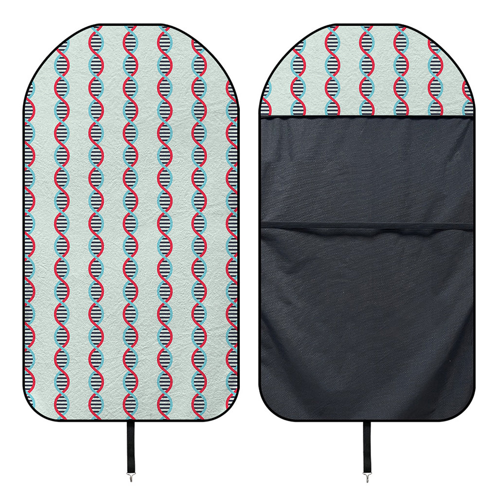 Red And Blue DNA Pattern Print Waterproof Car Seat Cover