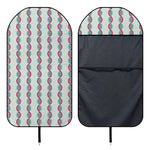 Red And Blue DNA Pattern Print Waterproof Car Seat Cover
