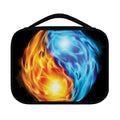 Red And Blue Fire Yin Yang Print Classic Bible Case