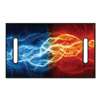 Red And Blue Lightning Print Golf Cart Seat Cover