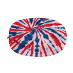 Red And Blue Spider Tie Dye Print Car Side Mirror Covers
