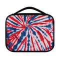 Red And Blue Spider Tie Dye Print Classic Bible Case