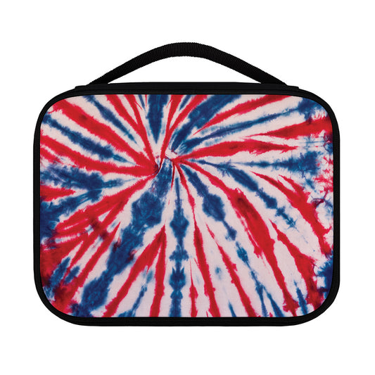 Red And Blue Spider Tie Dye Print Classic Bible Case