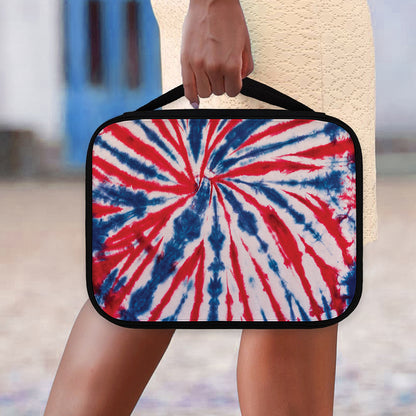 Red And Blue Spider Tie Dye Print Classic Bible Case