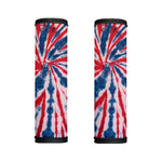 Red And Blue Spider Tie Dye Print Handle Covers