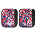 Red And Blue Spider Tie Dye Print Handle Covers