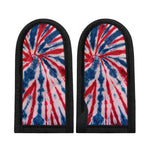 Red And Blue Spider Tie Dye Print Skillet Handle Cover