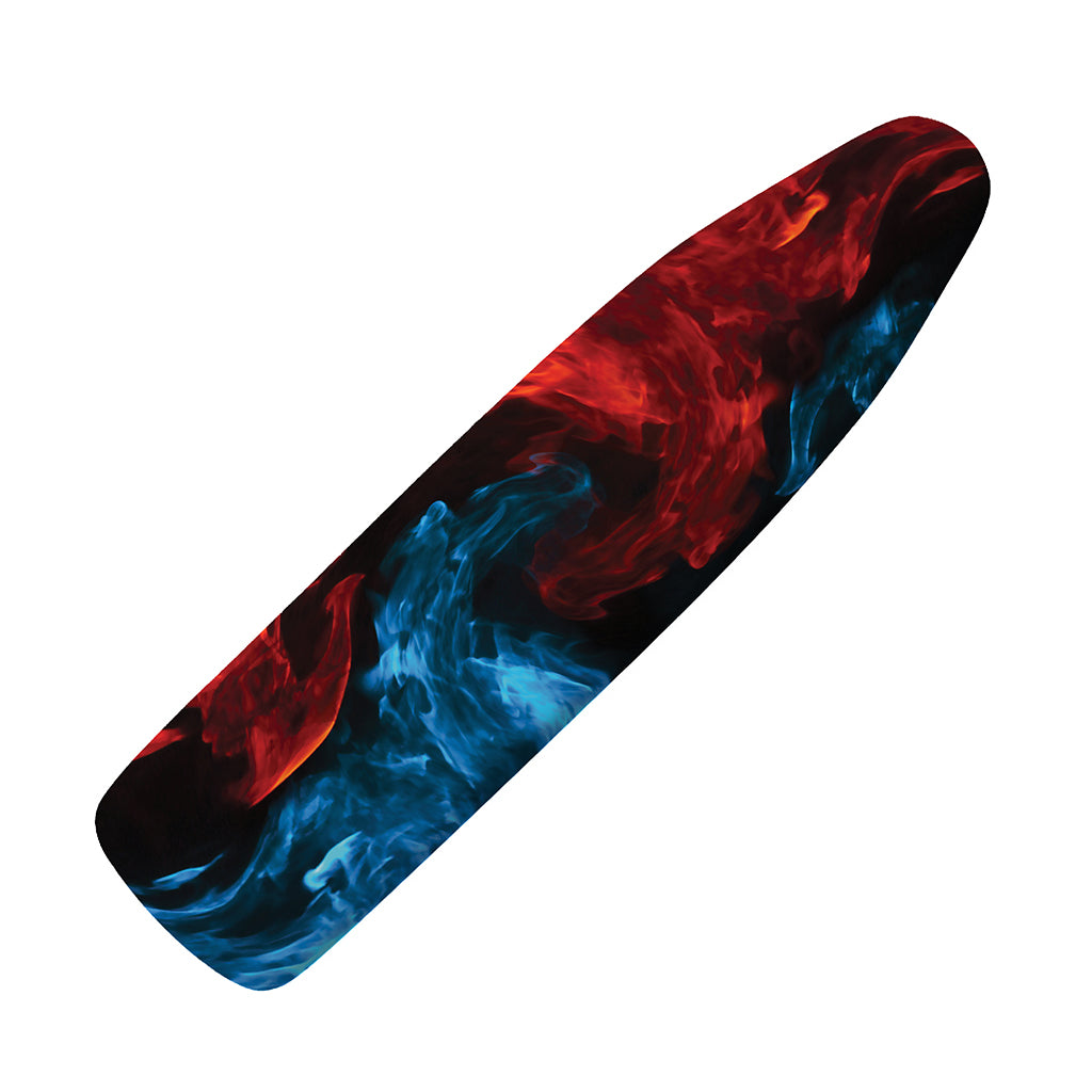 Red And Blue Twin Flame Print Ironing Board Cover