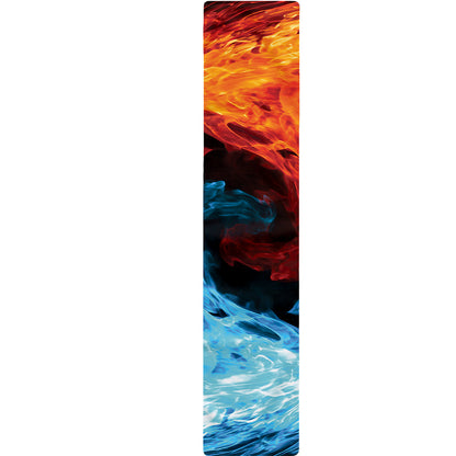 Red And Blue Twin Flame Print Table Runner