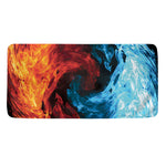 Red And Blue Twin Flame Print Towel