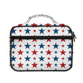 Red And Blue USA Star Pattern Print Briefcase Bible Bag