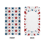 Red And Blue USA Star Pattern Print Changing Pad Cover