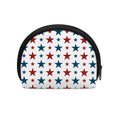Red And Blue USA Star Pattern Print Coin Purse