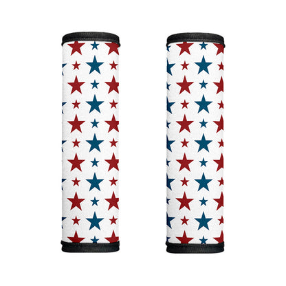 Red And Blue USA Star Pattern Print Handle Covers