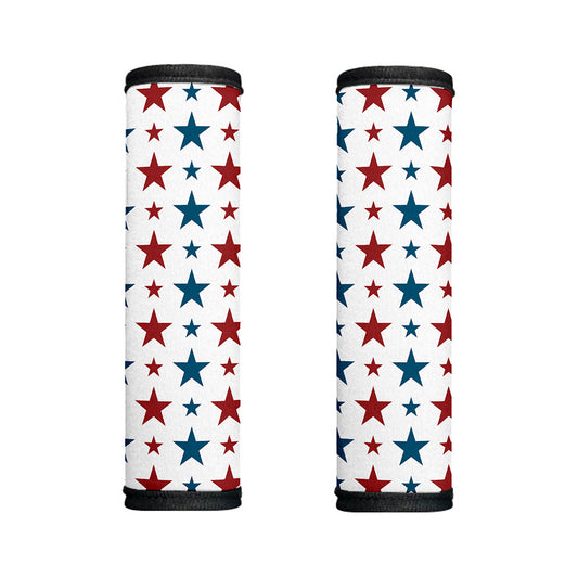 Red And Blue USA Star Pattern Print Handle Covers