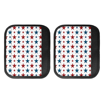 Red And Blue USA Star Pattern Print Handle Covers