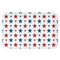 Red And Blue USA Star Pattern Print Indoor Door Mat