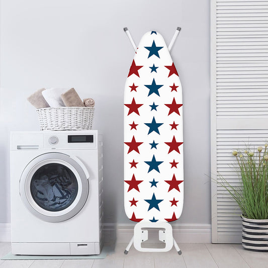 Red And Blue USA Star Pattern Print Ironing Board Cover