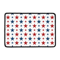 Red And Blue USA Star Pattern Print Kitchen Mat