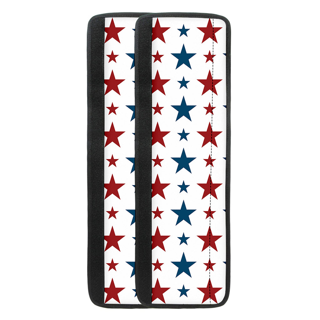 Red And Blue USA Star Pattern Print Refrigerator Handle Covers
