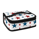 Red And Blue USA Star Pattern Print Small Lunch Bag