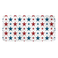 Red And Blue USA Star Pattern Print Towel
