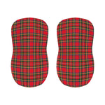 Red And Green Scottish Tartan Print Bar Stool Covers