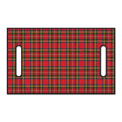 Red And Green Scottish Tartan Print Golf Cart Seat Cover