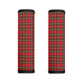Red And Green Scottish Tartan Print Handle Covers