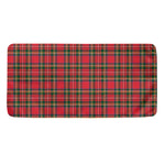 Red And Green Scottish Tartan Print Towel