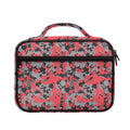 Red And Grey Digital Camo Pattern Print Briefcase Bible Bag