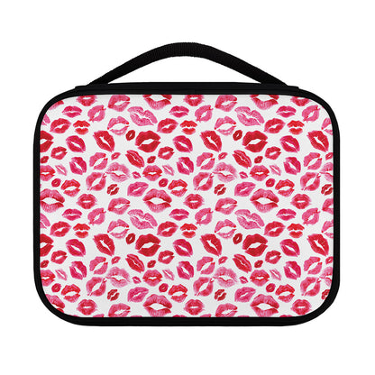 Red And Pink Lips Pattern Print Classic Bible Case