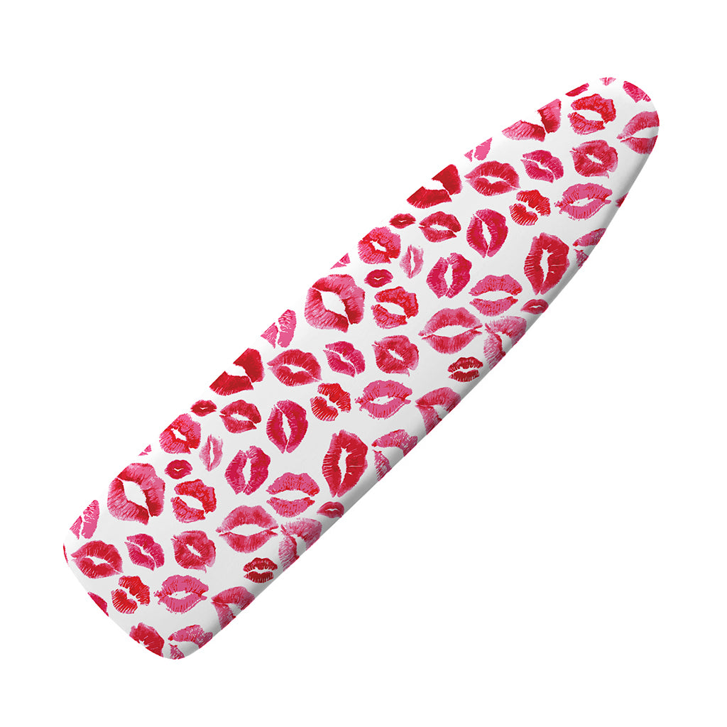 Red And Pink Lips Pattern Print Ironing Board Cover