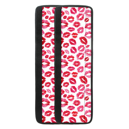 Red And Pink Lips Pattern Print Refrigerator Handle Covers