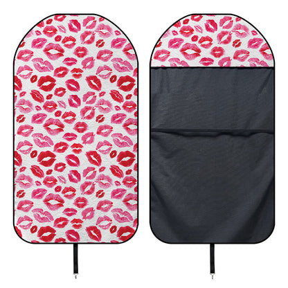 Red And Pink Lips Pattern Print Waterproof Car Seat Cover