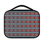 Red And Teal Southwestern Pattern Print Classic Bible Case