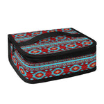 Red And Teal Southwestern Pattern Print Small Lunch Bag