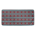 Red And Teal Southwestern Pattern Print Towel