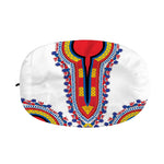 Red And White African Dashiki Print Car Side Mirror Covers